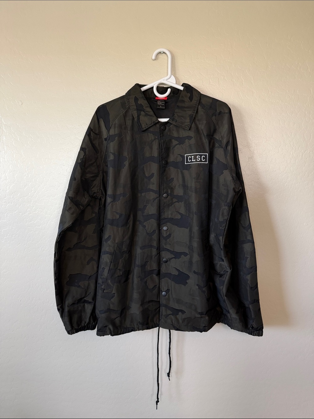 CLCS Men’s Camo Jacket - Black/Olive
